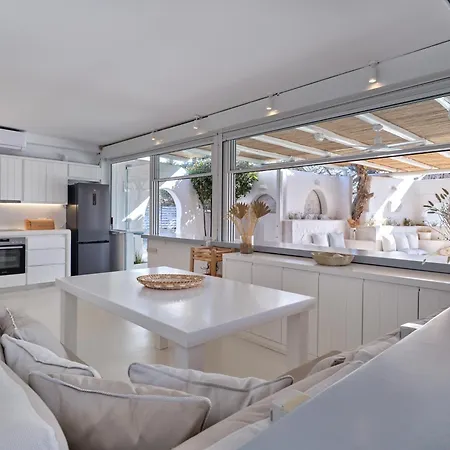 Beachhouse Small Santa Maria By Naoussa Direct Access Willa